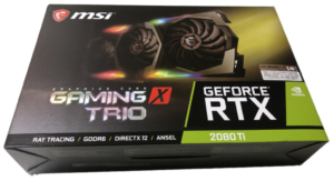 MSI GeForce RTX 2080 Ti GAMING X TRIOレビュー
