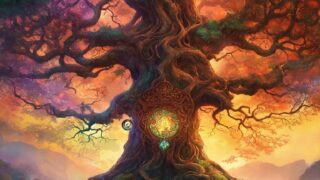 yggdrasil, tree, world ash